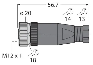 Turck 6935145 Field-Wireable Connector — Accessori generali