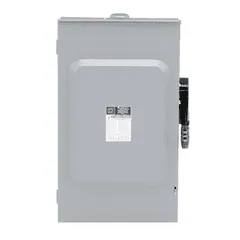 Schneider Electric H364NRB Heavy Duty Fusible Safety Switch, 200A, 4 Wire, 3 Pole, 1 Neutral, 150hp, 600VAC/DC, NEMA 3R — General Accessories