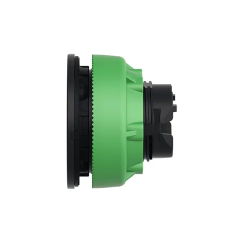 Schneider Electric ZB5FV053 Head for pilot light, Harmony XB5, antimicrobial, plastic, orange, 30mm, universal LED, plain lens — Accesorios generales
