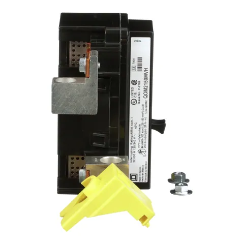 Schneider Electric QOM2150MVH Main breaker, QO, 150A, 2 pole, 120/240VAC, 22kA, bolt on mount, for metering devices — General Accessories