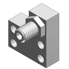 SMC MXQ-AS16-X12 MXQ, Accessory, Stroke Adjuster, MXQ-AS16-X12 — Accessories