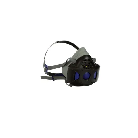 3M HF-803SD Half Facepiece Reusable Respirator with Speaking Diaphragm , Large — General Accessories