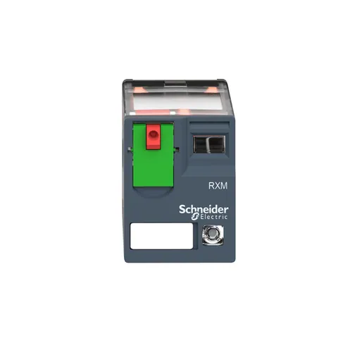 Schneider Electric RXM3AB2E7 miniature plug-in relay, 10A, 3CO, with LED, lockable test button, 48V AC — Contactors & Relays