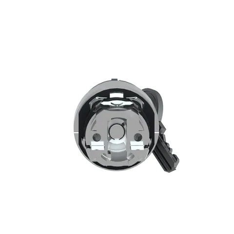 Schneider Electric ZB4BG05 Key switch selector head, Harmony XB4, metal, black, 22mm, key 455, 3 positions, spring return from right to center, key withdrawal left and center — Allgemeines Zubehör
