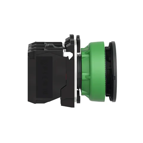 Schneider Electric XB5FW34M5 Illuminated Push Button, Harmony Series, Antimicrobial Plastic, Red, 30mm, Universal LED — Switches & Modular Apparatus