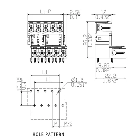 Weidmuller 1725210000 SLD 5.08V/12/90 3.2 SN OR BX — Accessori generali