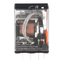Schneider Electric 792XDXC-24D Power relay, SE Relays, 4PDT, 6A, 24 VDC, clear cover — Akcesoria ogólne
