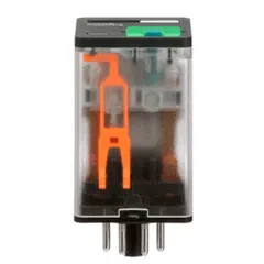 Schneider Electric 750XBXRM4L-110D General purpose relay, SE Relays, 750R, DPDT, 10A, 110VDC, octal terminal 8 pins, LED clear cover, lock push button — Akcesoria ogólne