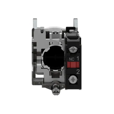 Schneider Electric XB4BP42 Harmony XB4 Metal Projecting Push Button, Red, 22mm Spring Return — Switches & Modular Apparatus
