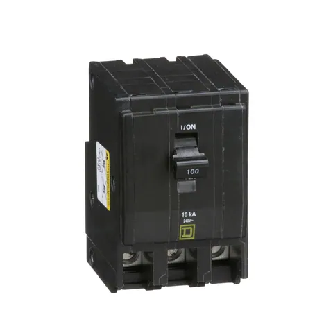 Schneider Electric QO3100 Mini circuit breaker, QO, 100A, 3 pole, 120/240VAC, 10kA, plug in mount — Accessori generali