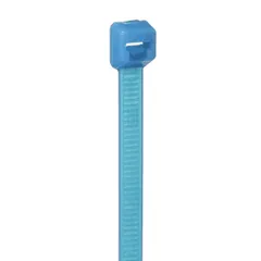 Panduit PLT2S-M76 Pan-Ty® PLT2S-M76 Cable Tie, Aqua, Tefzel, UV, High Heat, 7.4"L, 50lb, PK1000 — Connettori e spine