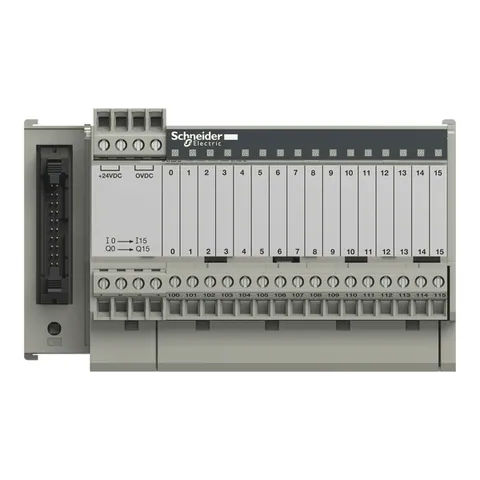 Schneider Electric ABE7R16S111 Modicon ABE7 Relay Sub Base - 16 Channels — Contactors & Relays