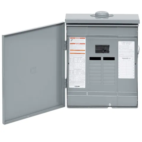Schneider Electric QO112M100PRB Lastzentrum, QO, 1 Phase, 12 Plätze, 24 Stromkreise, 100A konvertierbarer Hauptschalter, PoN, NEMA3R, UL — Schalter & modulare Geräte