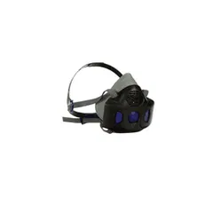 3M HF-801SD Half Facepiece Reusable Respirator with Speaking Diaphragm , Small — General Accessories