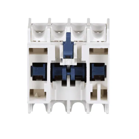 Schneider Electric LADN31 TeSys Deca, auxiliary contact block, 3 NO and 1 NC, top mount, screw clamp terminals, for LC1D09 to LC1D150 contactors — Contactores y relés