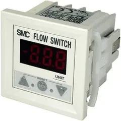 SMC PF2D301-A PF2D3, Digital Flow Monitor, 1-Color Display, IP40, for PF2D5 Sensors, PF2D301-A — Controllori e regolatori