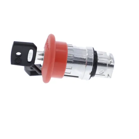 Schneider Electric ZB4BS944 Emergency stop head, Harmony XB4, switching off, metal, red mushroom 40mm, 22mm, trigger latching key release — Switches & Modular Apparatus