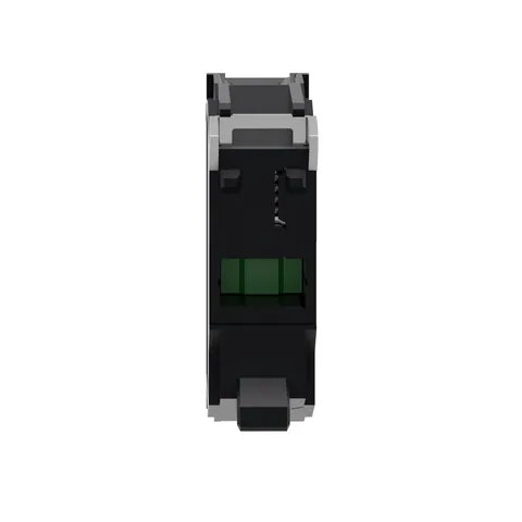Schneider Electric ZENL1111 Harmony, 22mm Push Button, contact block, panel mount, 1 NO, screw clamp terminal — Switches & Modular Apparatus