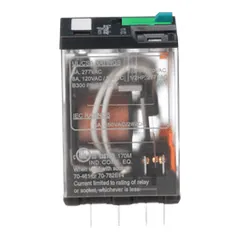 Schneider Electric 792XDXM4L-110D Power relay, SE Relays, 4PDT, 6A, 110 VDC, cover with locking push button and LED — Akcesoria ogólne