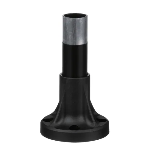 Schneider Electric XVBZ02 Fixing Base, 70mm, black plastic mounting base, black aluminium support tube — General Accessories