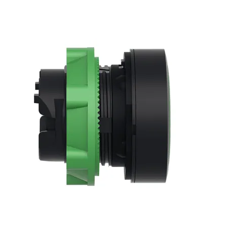 Schneider Electric ZB5AA333 Head for non illuminated push button, Harmony XB5, plastic, flush, green, 22mm, spring return, marked START — Switches & Modular Apparatus