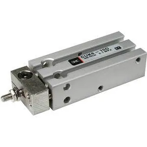 SMC CDUK10-15D C(D)UK, Free Mount Cylinder, Non-rotating, Double Acting, CDUK10-15D — Pneumatic & Hydraulic Cylinders