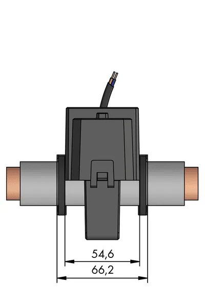 Wago 855-5005/600-000 Split-core current transformer; 600 A / 5 A; 3 m long — Allgemeines Zubehör