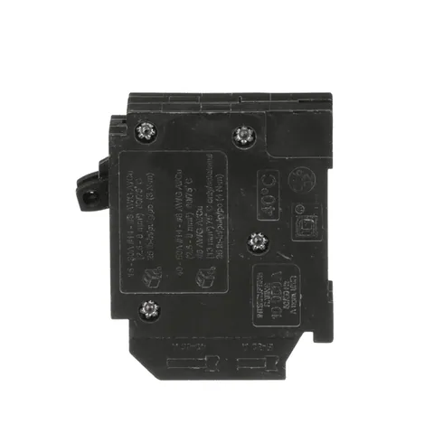 Schneider Electric HOMT1515 Tandem circuit breaker, Homeline, 2 x 1 pole at 15A, 120/240VAC, 10kA AIR, plug in, UL — Accessori generali