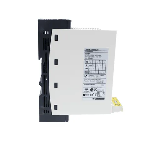 Schneider Electric ATS01N222QN soft starter for asynchronous motor, Altistart 01, ATS01, 22A, 380 to 415V, 7.5 to 11kW — Soft Starters