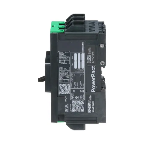 Schneider Electric BDL36125 Circuit breaker, PowerPacT B, 125A, 3 pole, 600Y/347VAC, 14kA, lugs, thermal magnetic, 80% — General Accessories