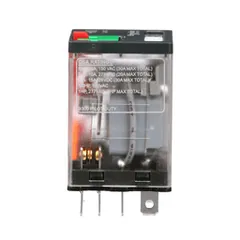 Schneider Electric 783XCXM4L-24A Power Relay, General Purpose Relays, 3PDT, LED clear cover, lock push button, faston terminals, 15A, 24V DC, 3NO + 3NC — Akcesoria ogólne
