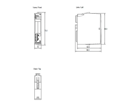 Siemens 6ES7131-6BH00-0BA0 ET 200SP, DI 16X24VDC ST — PLC Modules & Extensions