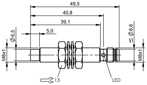 Balluff BES014M Inductive proximity switches and proximity sensors — Proximity & Inductive Sensors