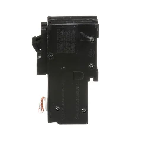 Schneider Electric HOM215CAFI Homeline Miniature Circuit Breaker, 15A, 2 Pole, 120VAC, 10kA AIR, Combo Arc Fault, Pigtail Neutral, Plug In, UL — General Accessories