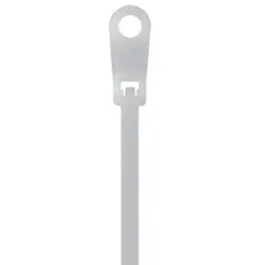 Panduit PLC2S-S10-M Locking Clamp Tie, PA6.6, M5, 7.9"L, 50lb, PK1000 — Connectors & Plugs
