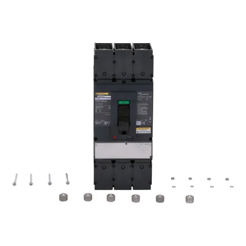 Schneider Electric LLL36000S60X Automatic switch, PowerPact L, 600A, 3 pole, 600VAC, 50kA, lugs, magnetic — General Accessories