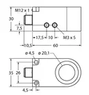 Bi20R-W30-DAP6X-H1141 Turck, Sensores de proximidad e inductivos