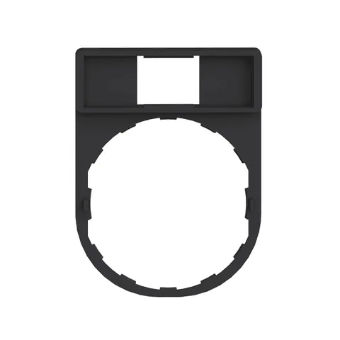Schneider Electric ZBZ32 Legend holder 30x40mm, Harmony XB4, plastic, without legend 8x27mm — General Accessories