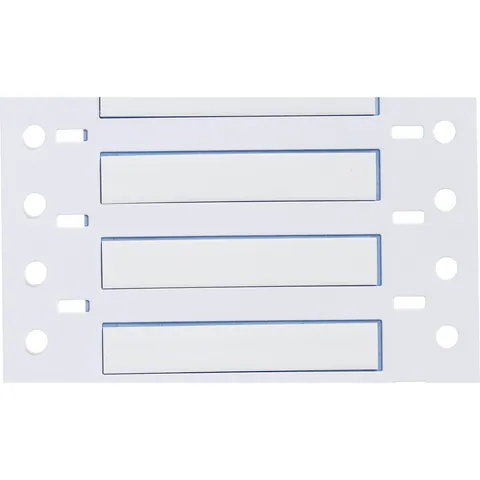 Brady Corporation PS-187-2-WT-S Brady PermaSleeve Polyolefin Wire Marking Sleeves, White, 0.187" Diameter x 2" Width, Roll of 500 — Pulleys & Rollers