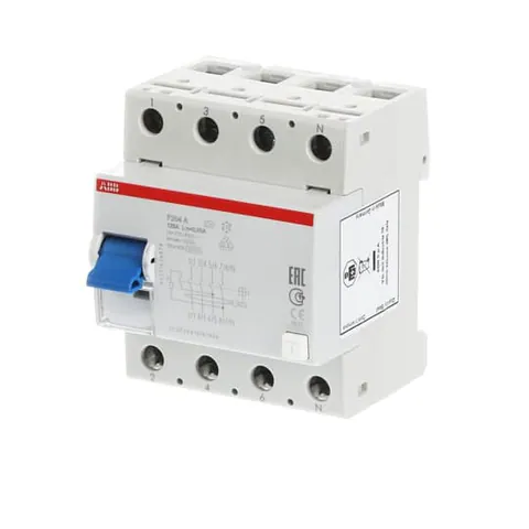 ABB 2CSF204101R1950 F204 A-125/0.03 Residual Current Circuit Breaker 4P 30 mA