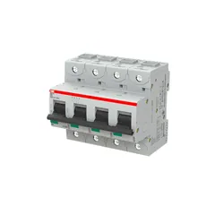 ABB 2CCS894001R0201 S804N-D20 4-Pole Circuit Breaker with D-Characteristic