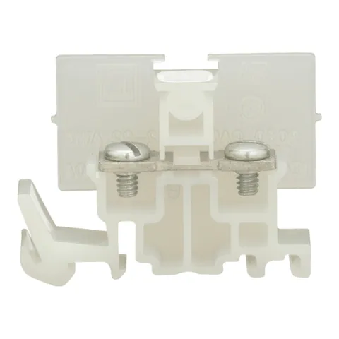 Schneider Electric 9080GA6 Terminal block, Linergy, flat terminal connector, natural colored block, 40A, 600V — General Accessories