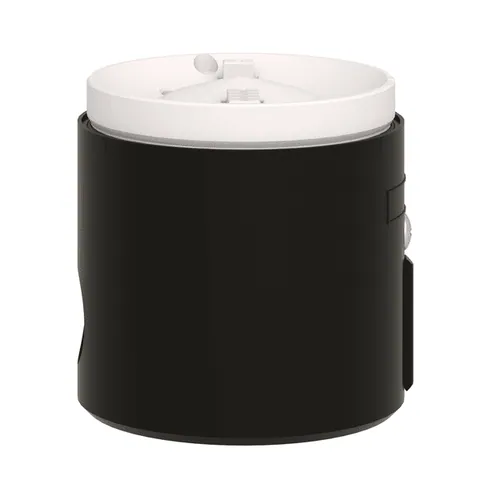 Schneider Electric XVBC07 Base unit for modular tower lights, Harmony XVB, plastic, black, 70mm, bottom or side cable entry — General Accessories