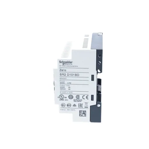 Schneider Electric SR2D101BD compact smart relay, Zelio Logic SR2 SR3, 10 IO, 24V DC, no clock, no display