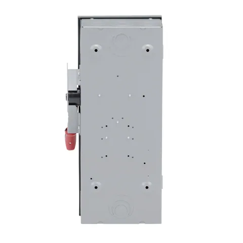 Schneider Electric H323N Heavy Duty Safety Switch, Fusible, 100A, 4 Wire, 3 Poles, 1 Neutral, 30hp, 240VAC/250VDC — Accessori generali