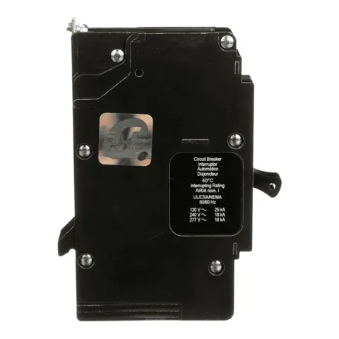 Schneider Electric EDB14025 Mini circuit breaker, E-Frame, 25A, 1 pole, 277 VAC, 25 kA max, bolt on — General Accessories