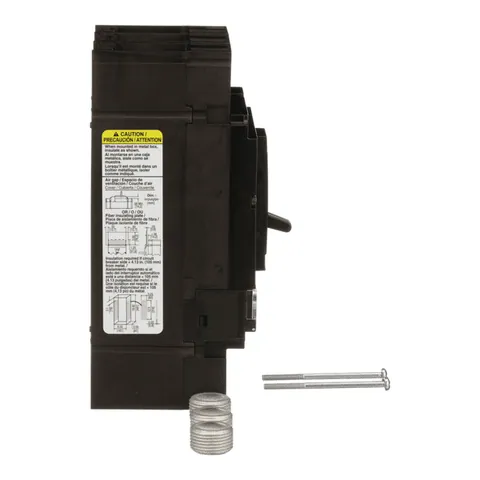 Schneider Electric JDL36250U31X Circuit breaker, PowerPacT J, 250A, 3 pole, 600VAC, 14kA, lugs, Micrologic 3.2, 80% — Interruttori automatici e fusibili