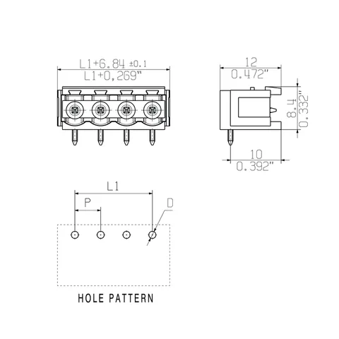 Weidmuller 1154890000 5.08 mm PCB Plug-in Connector, Male Header, 13 Poles, 90° — General Accessories