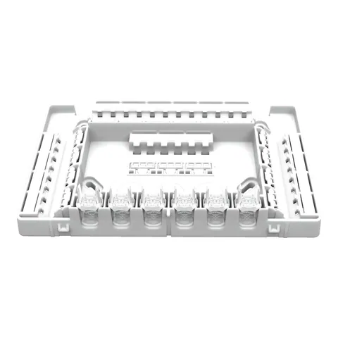 Wago 207-4301 Junction box; Branch; for multicore cables; 221 Series; max. 4 mm² connectors; without splicing connectors; white — General Accessories