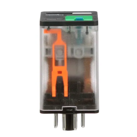 Schneider Electric 750XBXRM4L-12D General purpose relay, SE Relays, 750R, DPDT, 10A, 12 VDC, octal terminal 8 pins, clear cover with LED, lock push button — Akcesoria ogólne